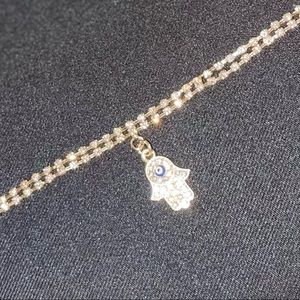 Hamsa hand bracelet